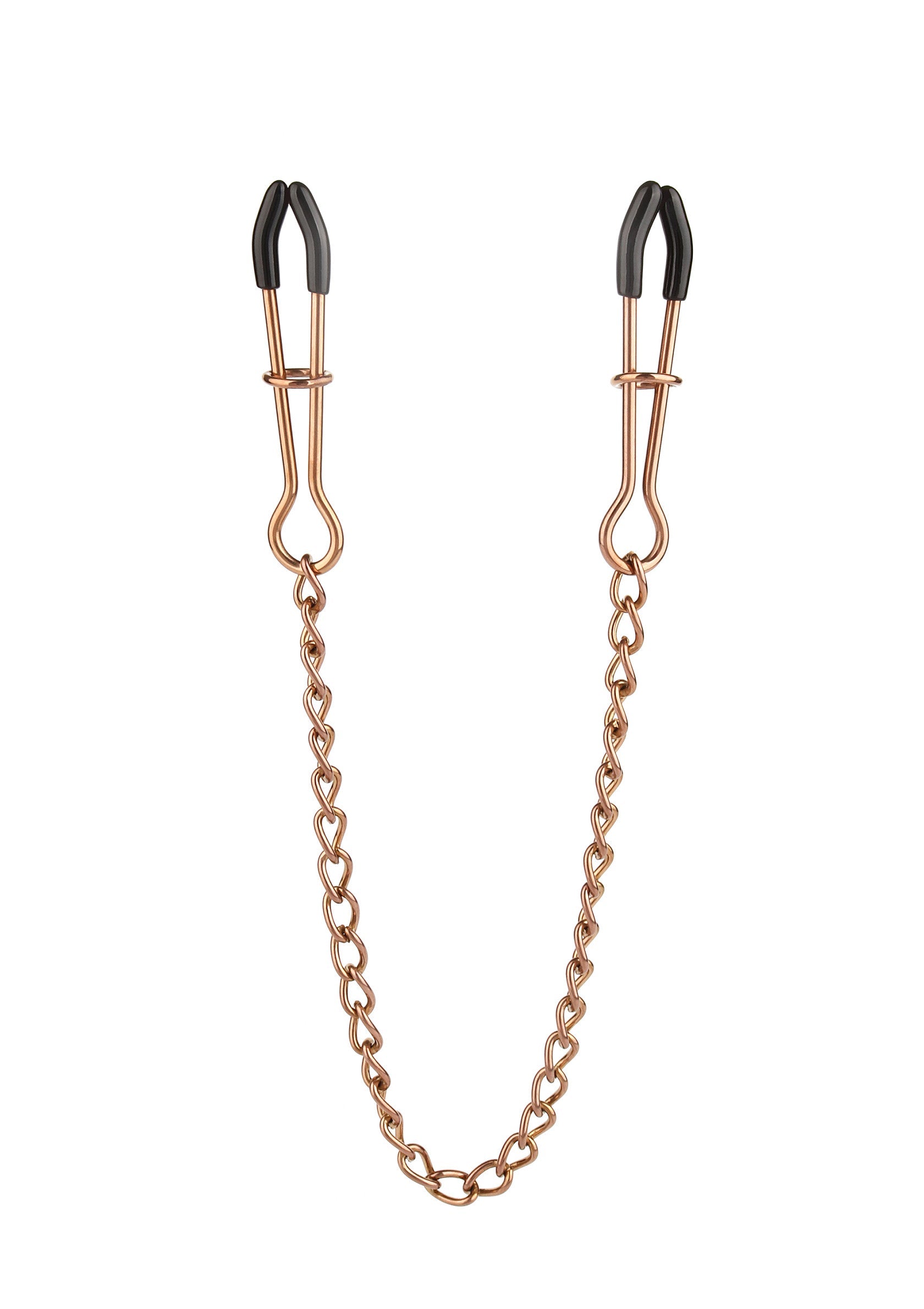 Accessoire BDSM Mr. Steel Tweezer Nipple Clamps Gold