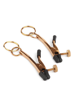 Accessoire BDSM Mr. Steel Adjusable Nipp Clamps