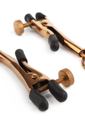 Accessoire BDSM Mr. Steel Adjusable Nipp Clamps