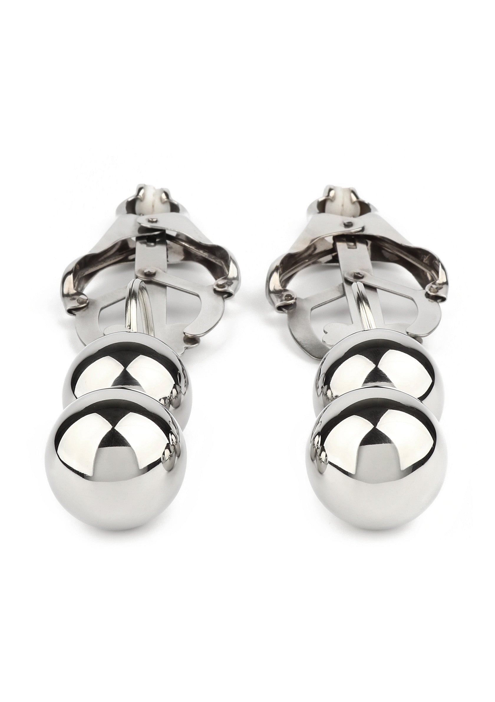 Accessoire BDSM Mr. Steel Clover Nipple Clamps Weight