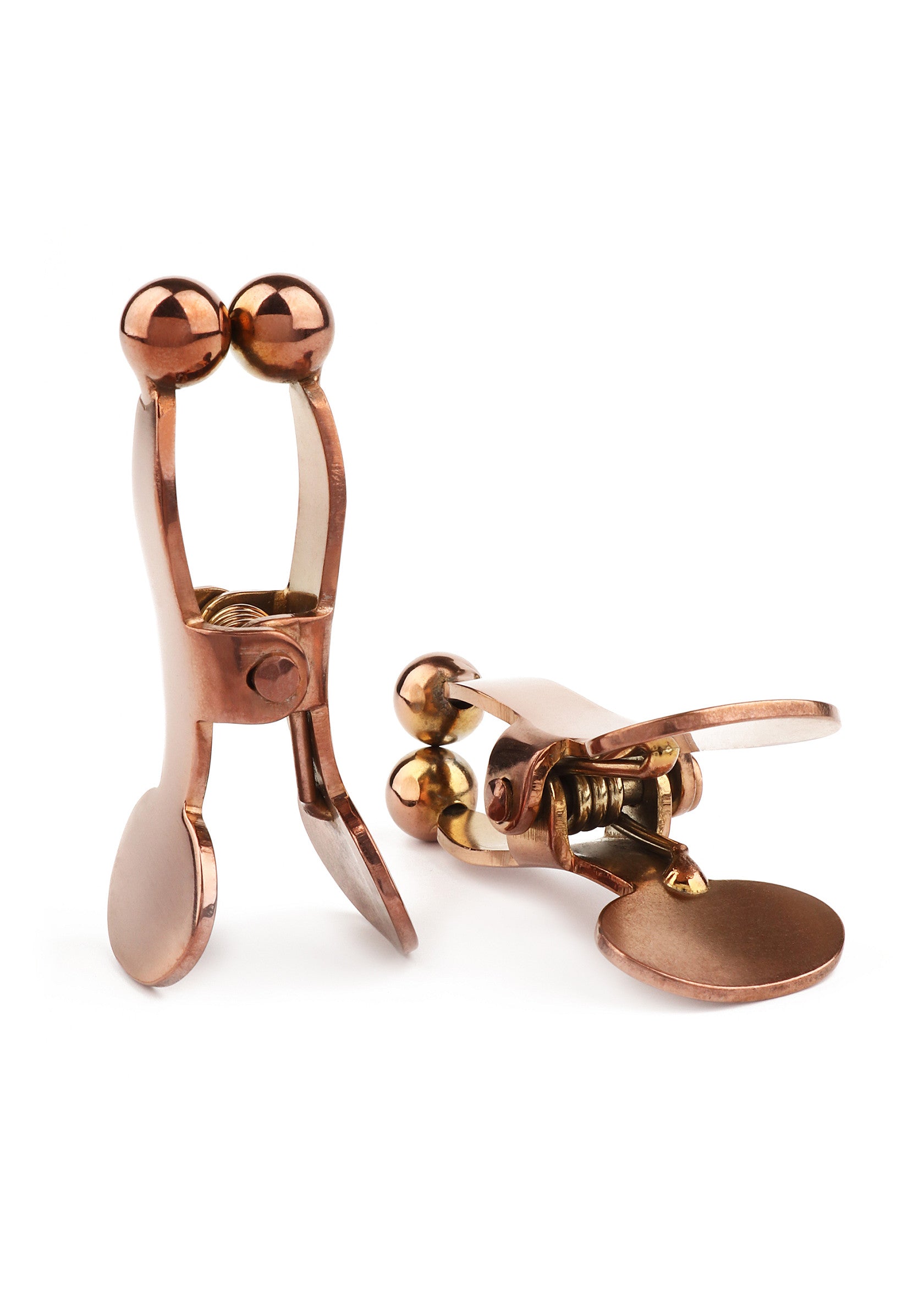 Accessoire BDSM Mr. Steel Balls Pincher Nipple Clamps