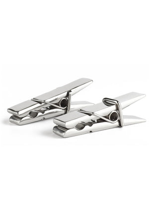 Accessoire BDSM Mr. Steel Clothespins Nipple Clamps