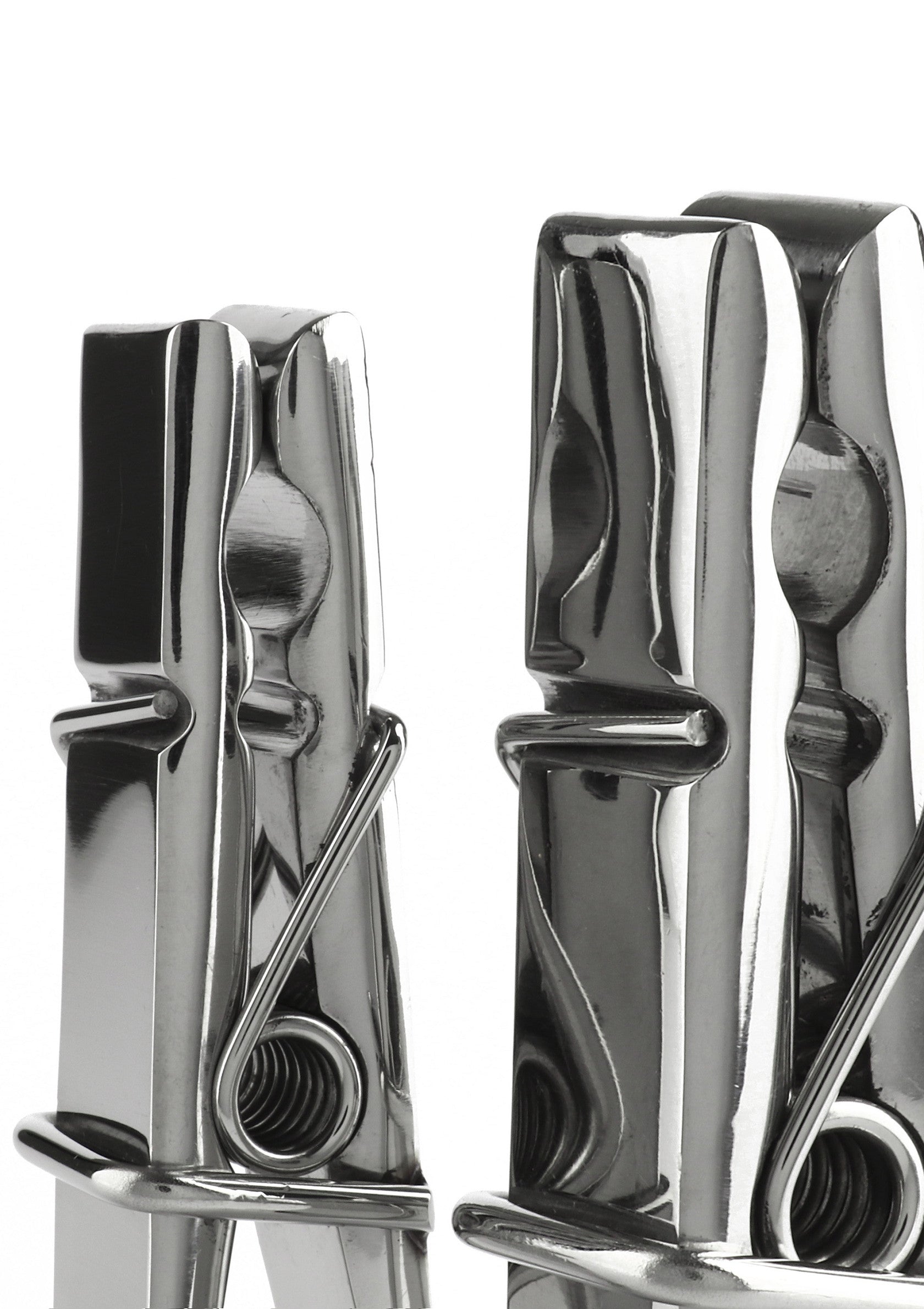 Accessoire BDSM Mr. Steel Clothespins Nipple Clamps