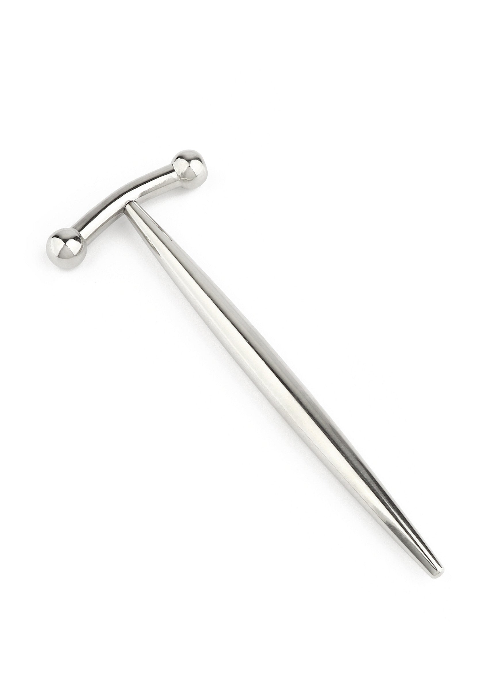 Accessoire BDSM Mr. Steel DickVader Round Tip Penis Plug
