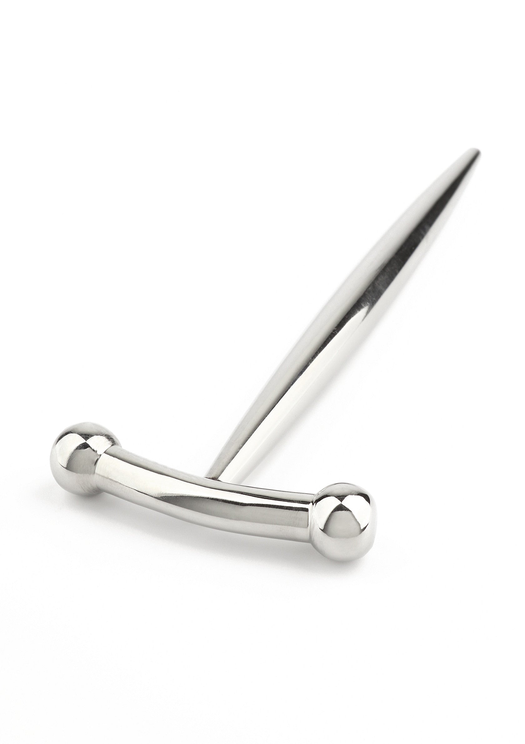 Accessoire BDSM Mr. Steel DickVader Round Tip Penis Plug
