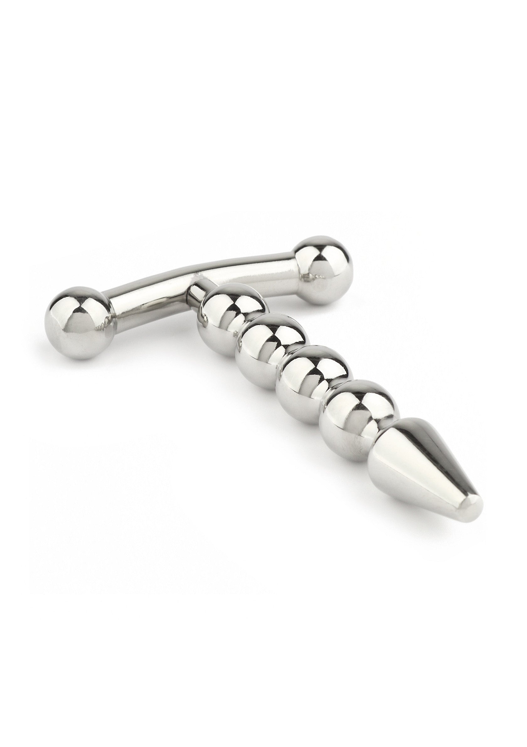 Accessoire BDSM Mr. Steel Rod Ecstasy Beaded Penis Plug
