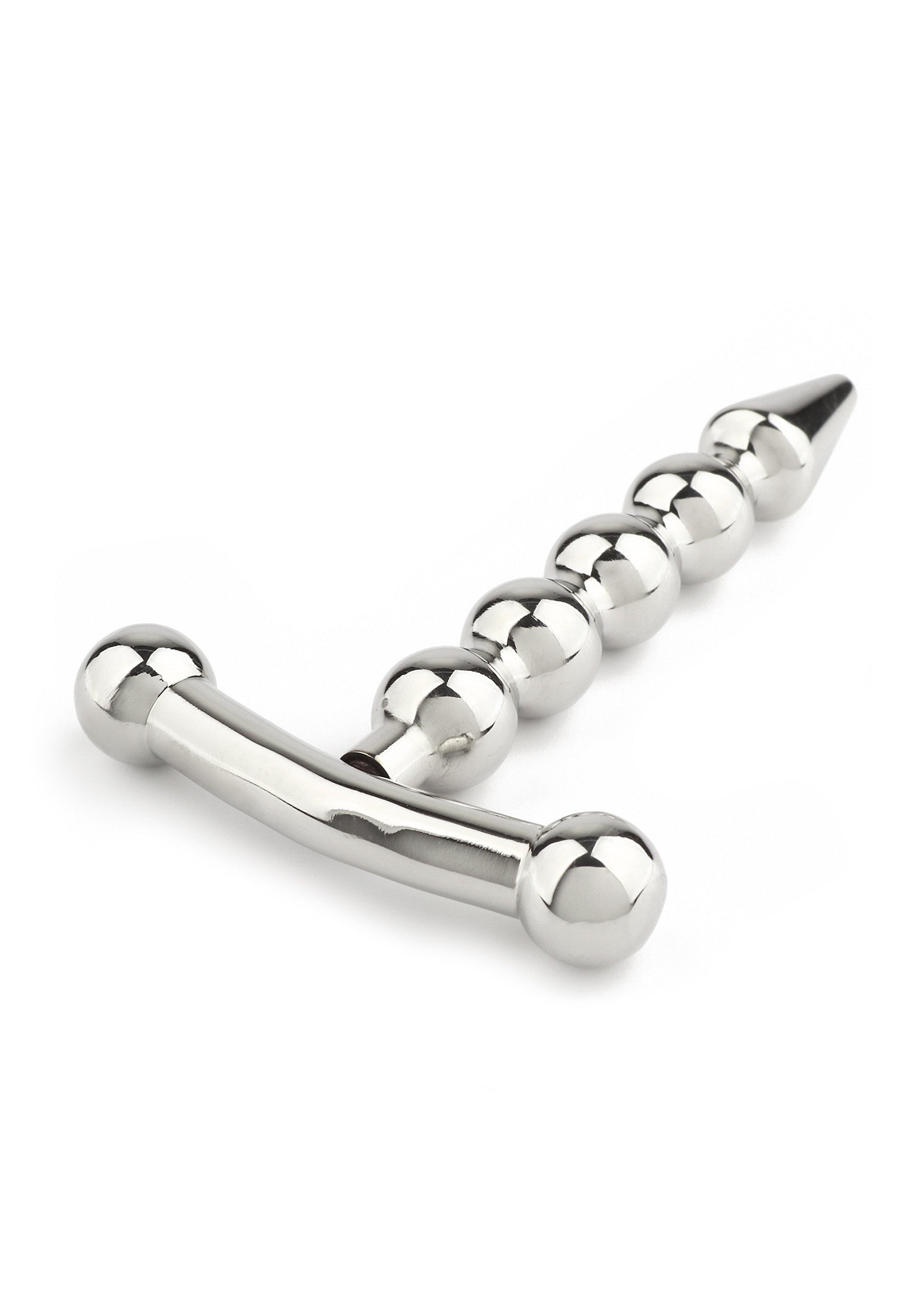 Accessoire BDSM Mr. Steel Rod Ecstasy Beaded Penis Plug