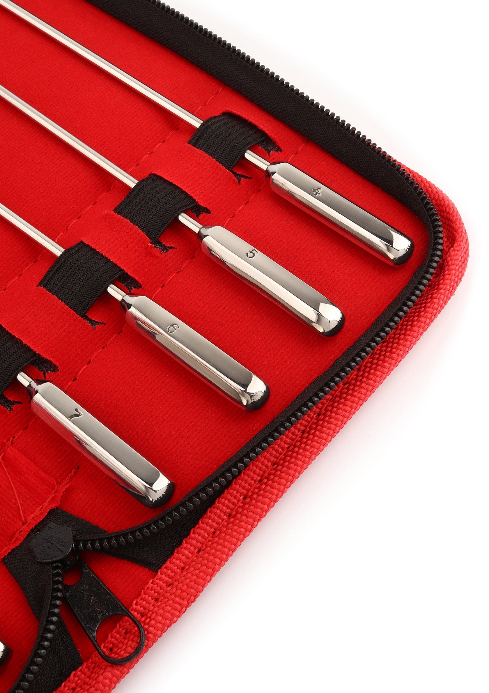 Accessoire BDSM Mr. Steel Rosebud Urethral Sounds 8 pcs