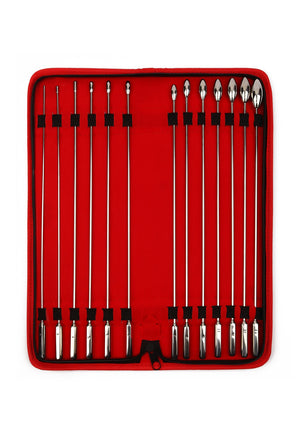 Accessoire BDSM Mr. Steel Rosebud Urethral Sounds 13 pcs
