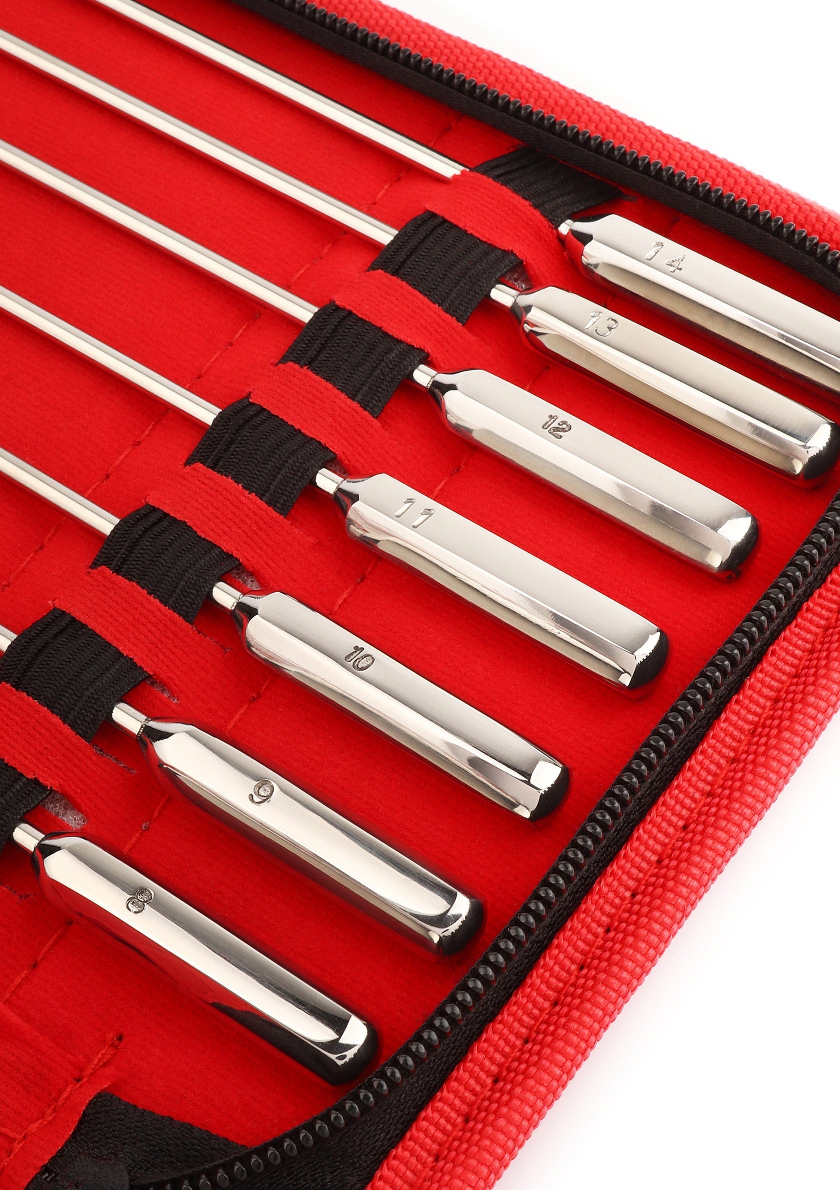 Accessoire BDSM Mr. Steel Rosebud Urethral Sounds 13 pcs