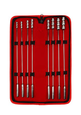 Accessoire BDSM Mr. Steel Rosebud Urethral Sounds 8 pcs