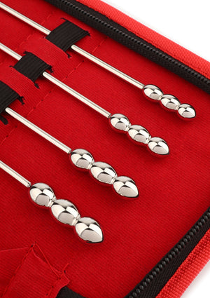Accessoire BDSM Mr. Steel Rosebud Urethral Sounds 8 pcs