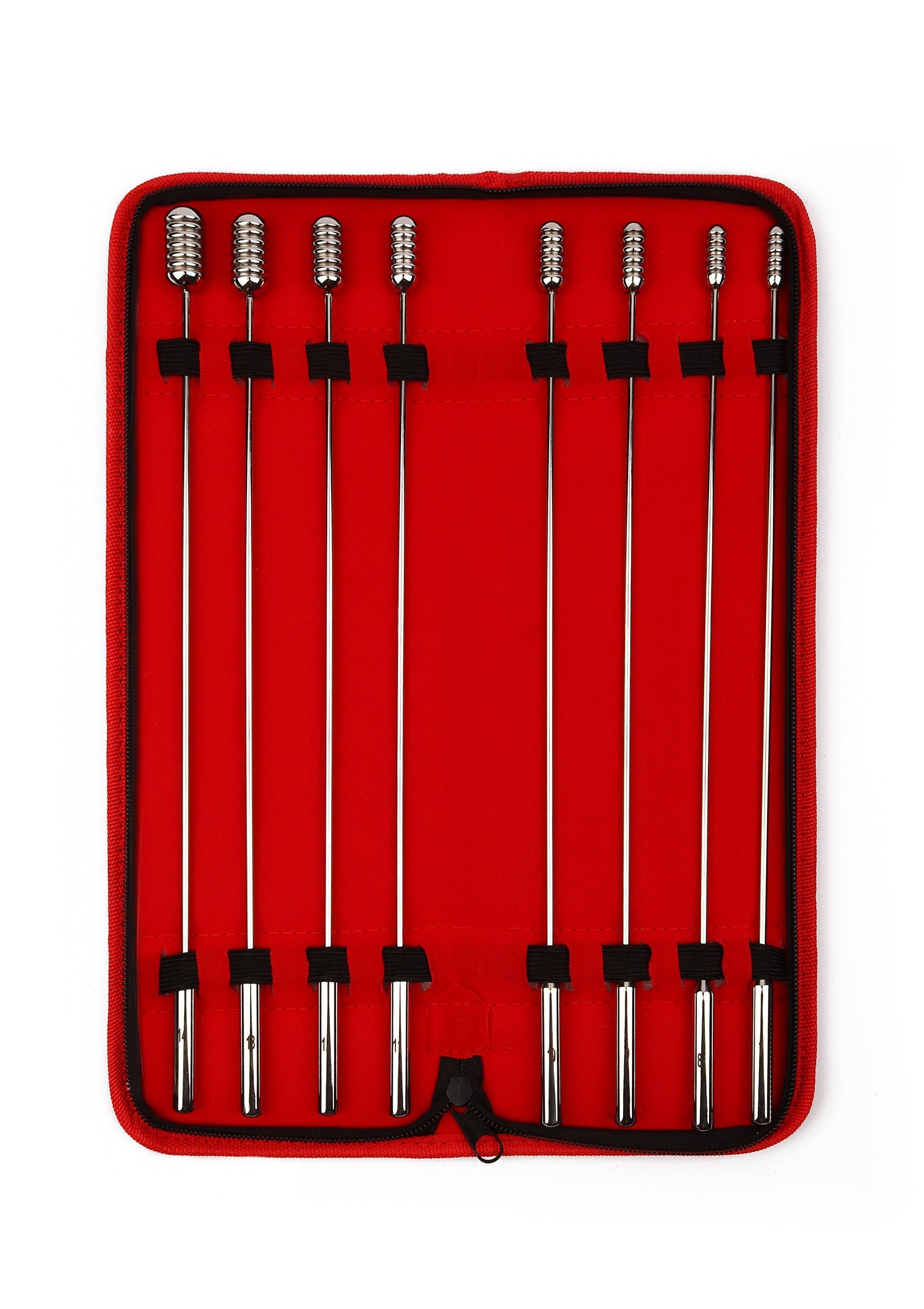Accessoire BDSM Mr. Steel Screw Me Urethral Sounds 8 pcs