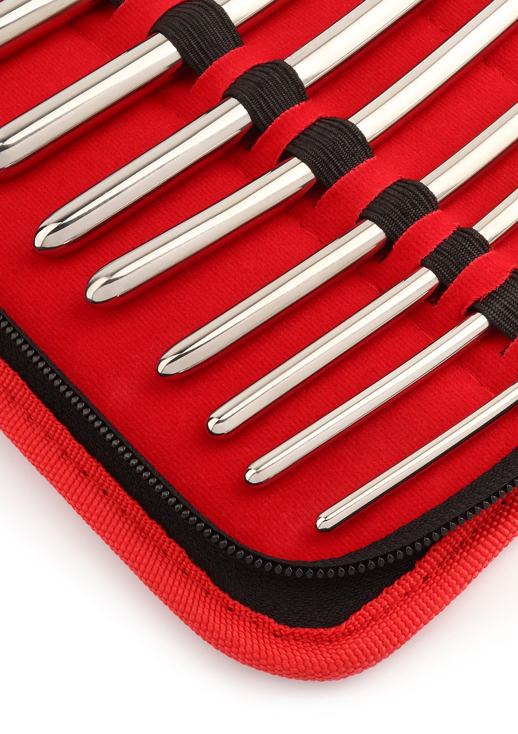 Accessoire BDSM Mr. Steel Single End Dilator 14 pcs