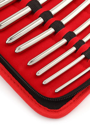 Accessoire BDSM Mr. Steel Single End Dilator 14 pcs
