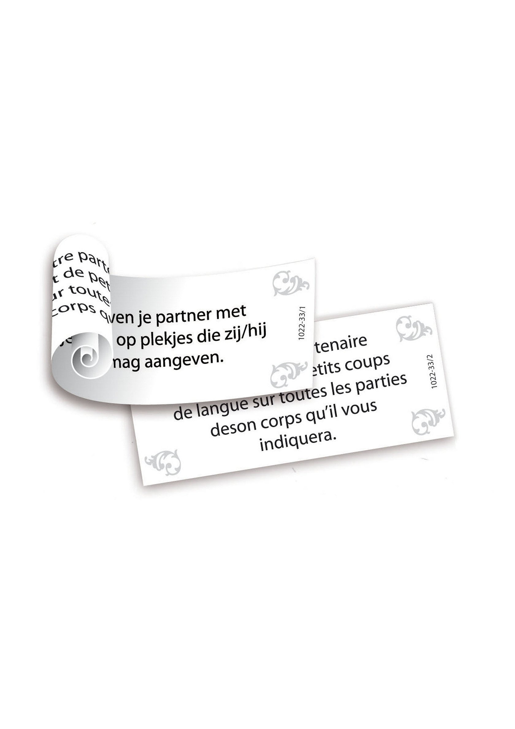 Jeu coquin Tease & Please Hart/Coeur Erotic NL/FR