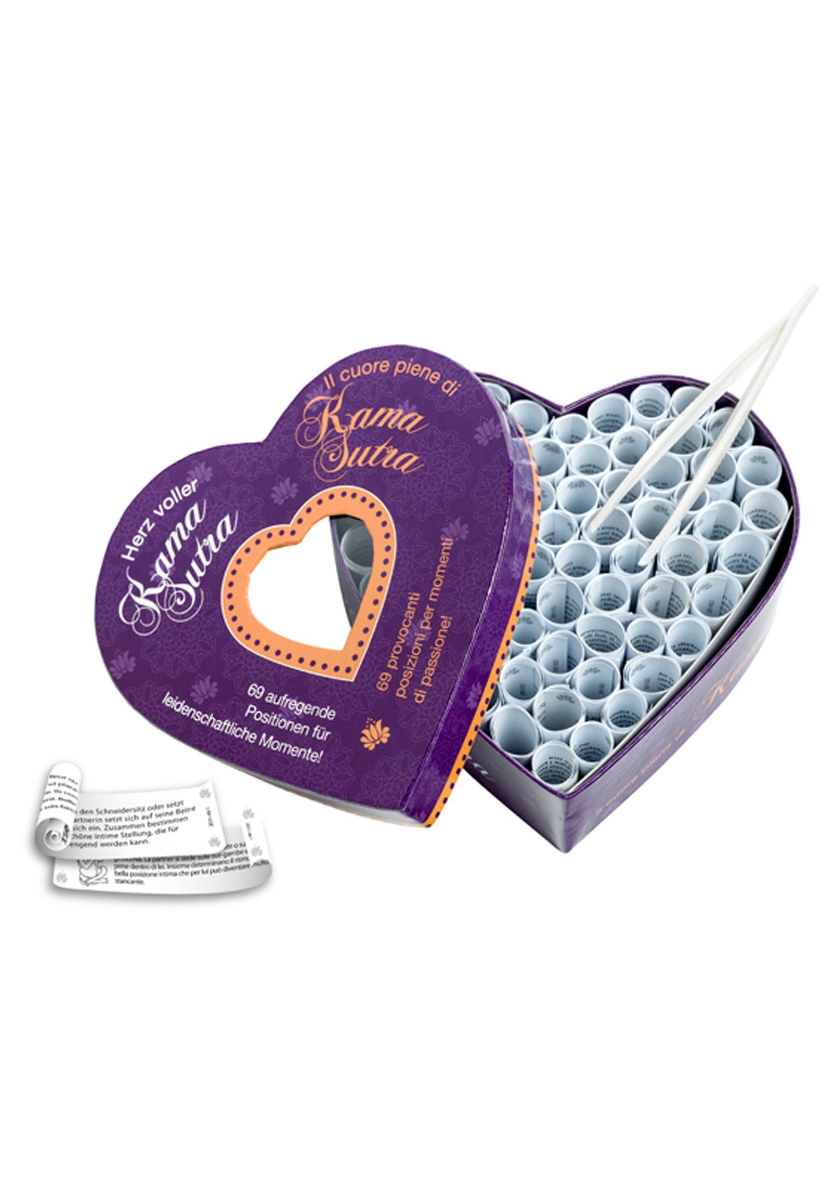 Jeu coquin Tease & Please Herz/Cuore Kama Sutra DE/IT
