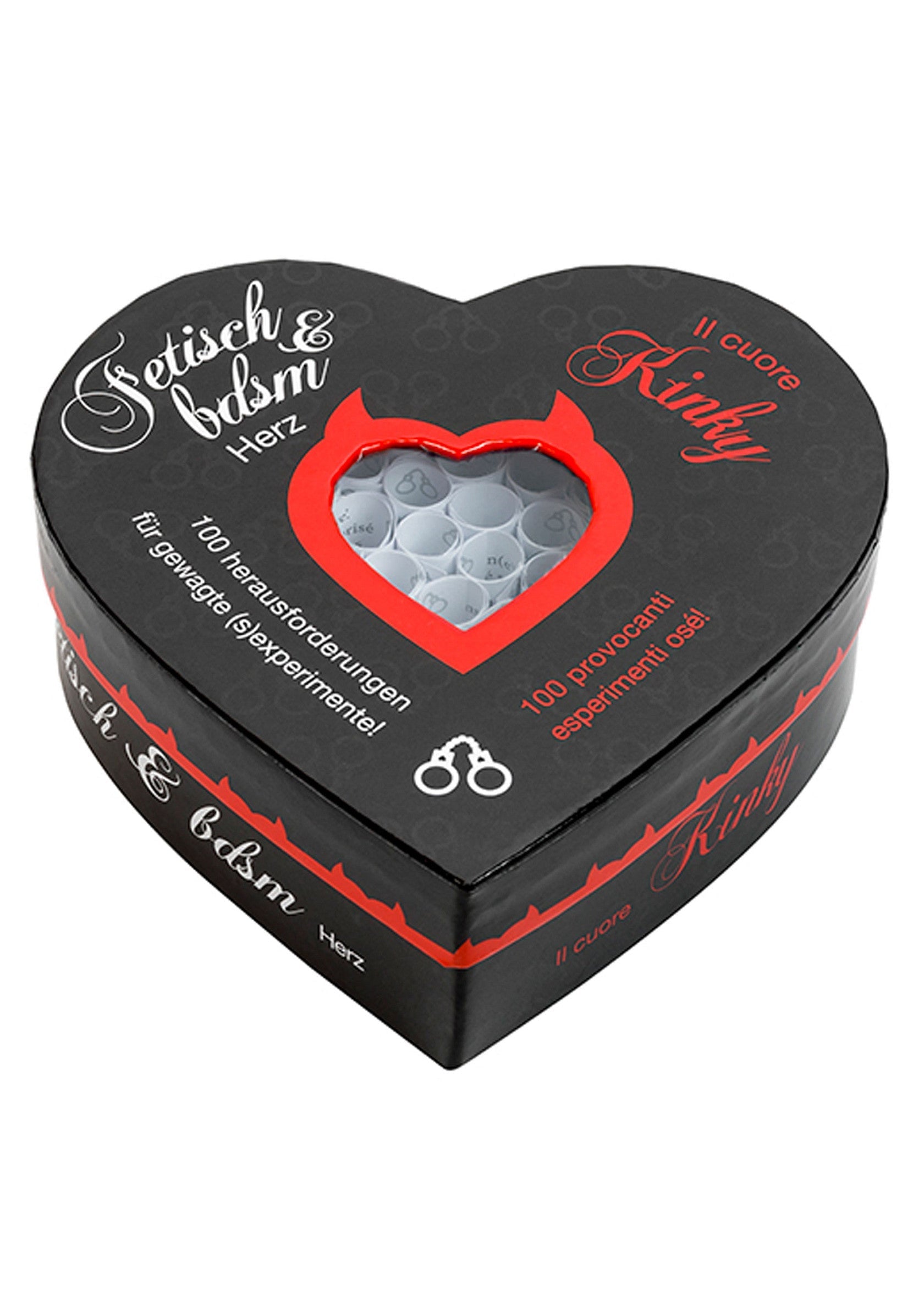 Jeu coquin Tease & Please Herz/Cuore Kinky DE/IT
