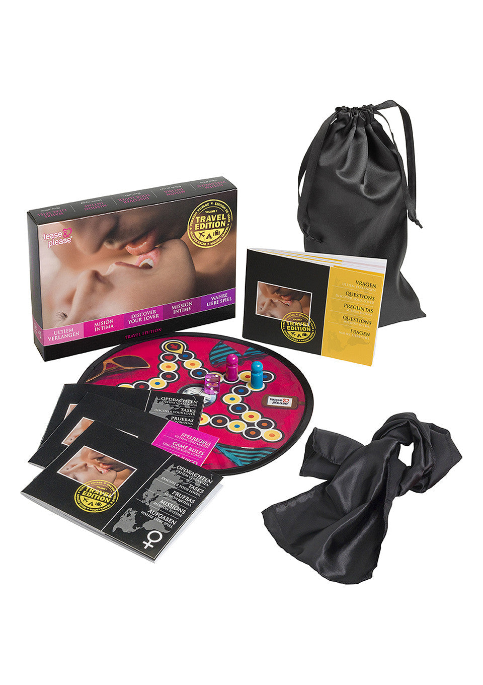 Jeu coquin Tease & Please Travel game ENG/NL/DE/FR/ES