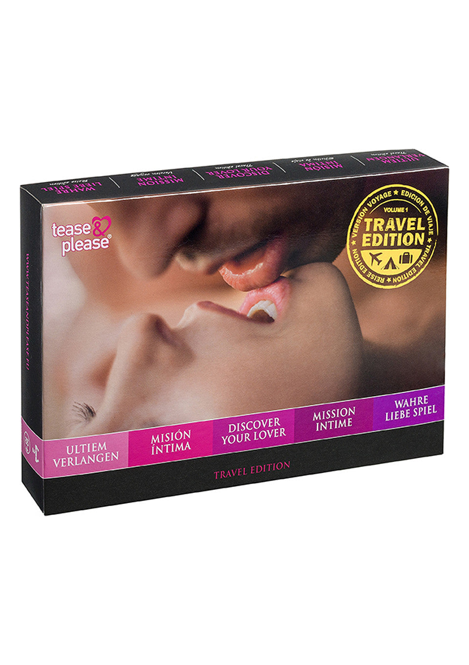 Jeu coquin Tease & Please Travel game ENG/NL/DE/FR/ES