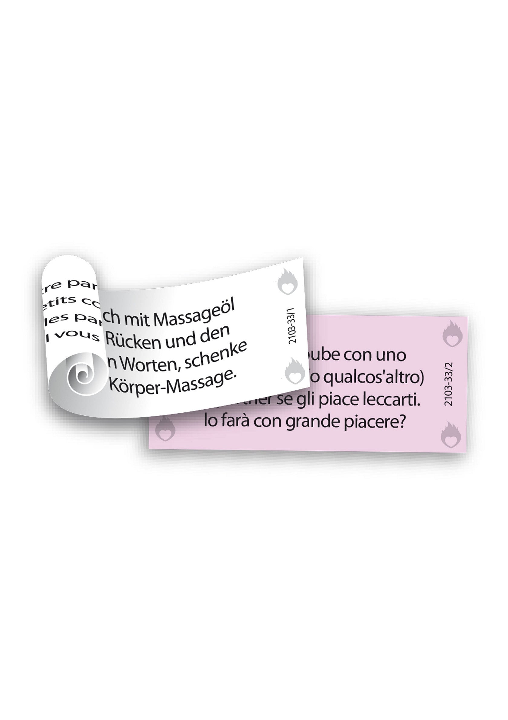 Jeu coquin Tease & Please Herz/Cuore Love&Lust DE/IT