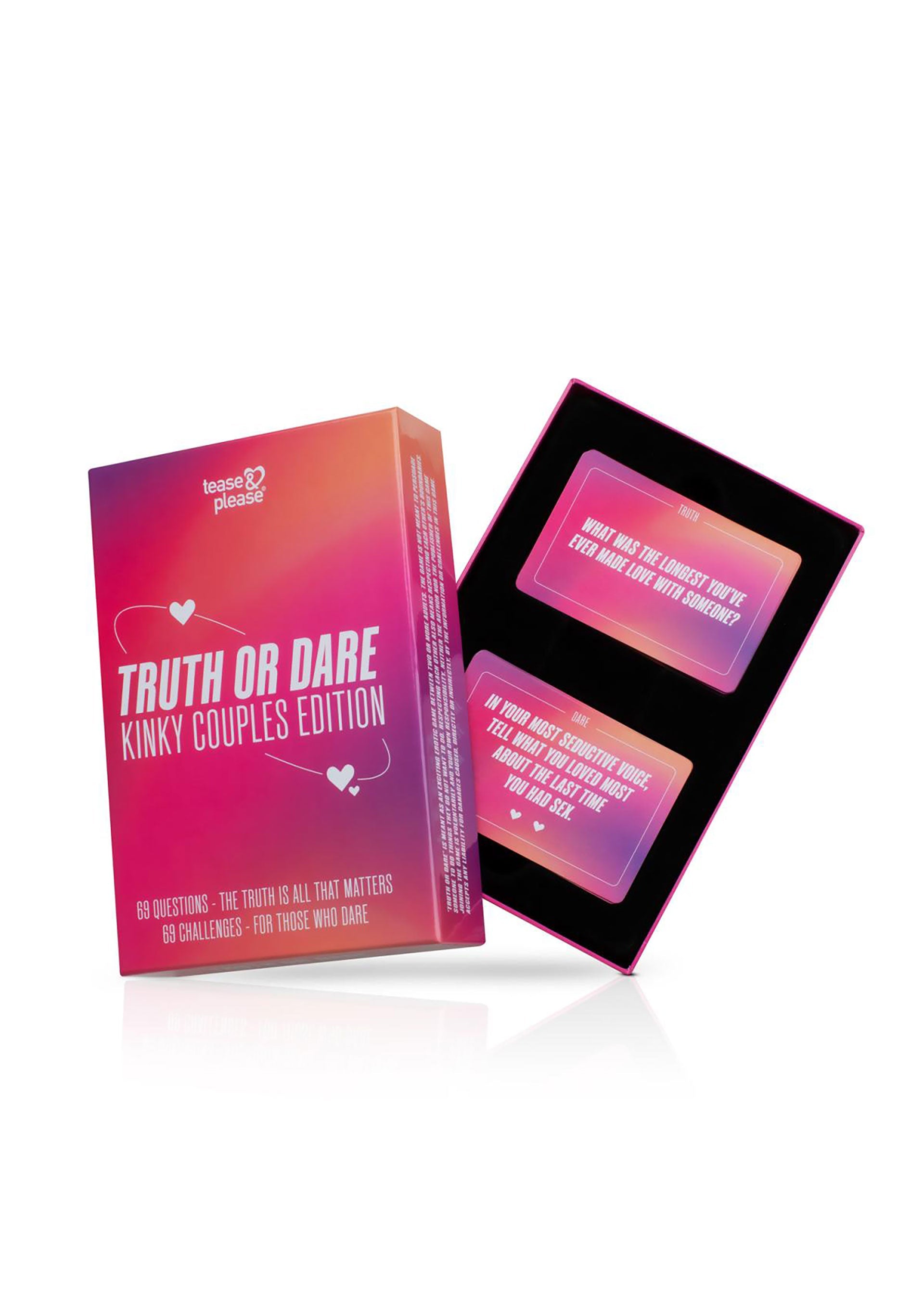 Jeu coquin Tease & Please Truth or Dare Kinky Couples Edition