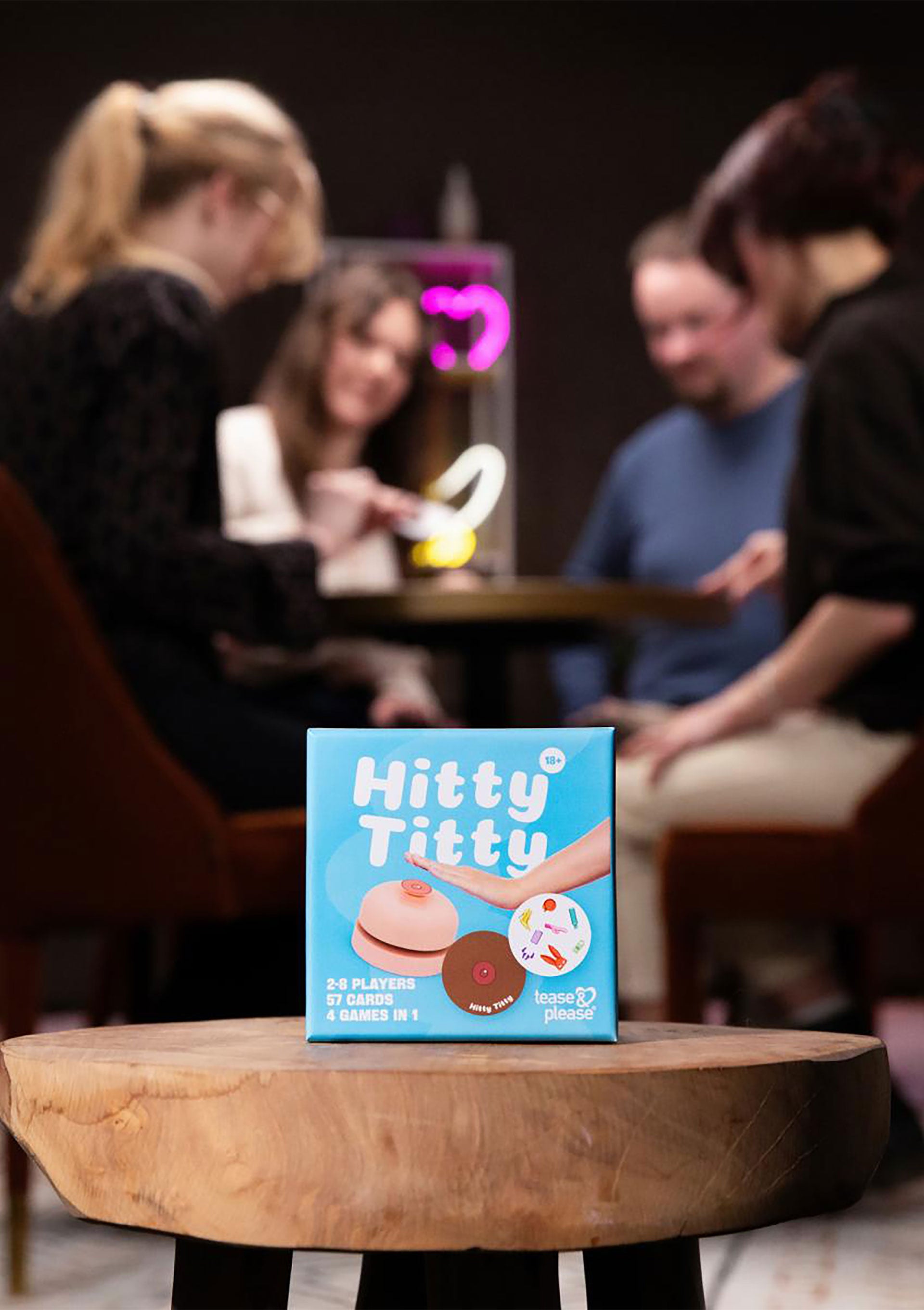 Jeu coquin Tease & Please Hitty Titty Card Game