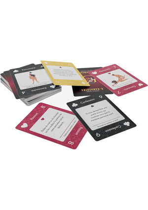 Jeu coquin Mad Party Games G Kamasutra cards 24 pcs ENG/FR/DE