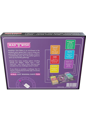 Jeu coquin Mad Party Games MadWish Pro Girls Edition