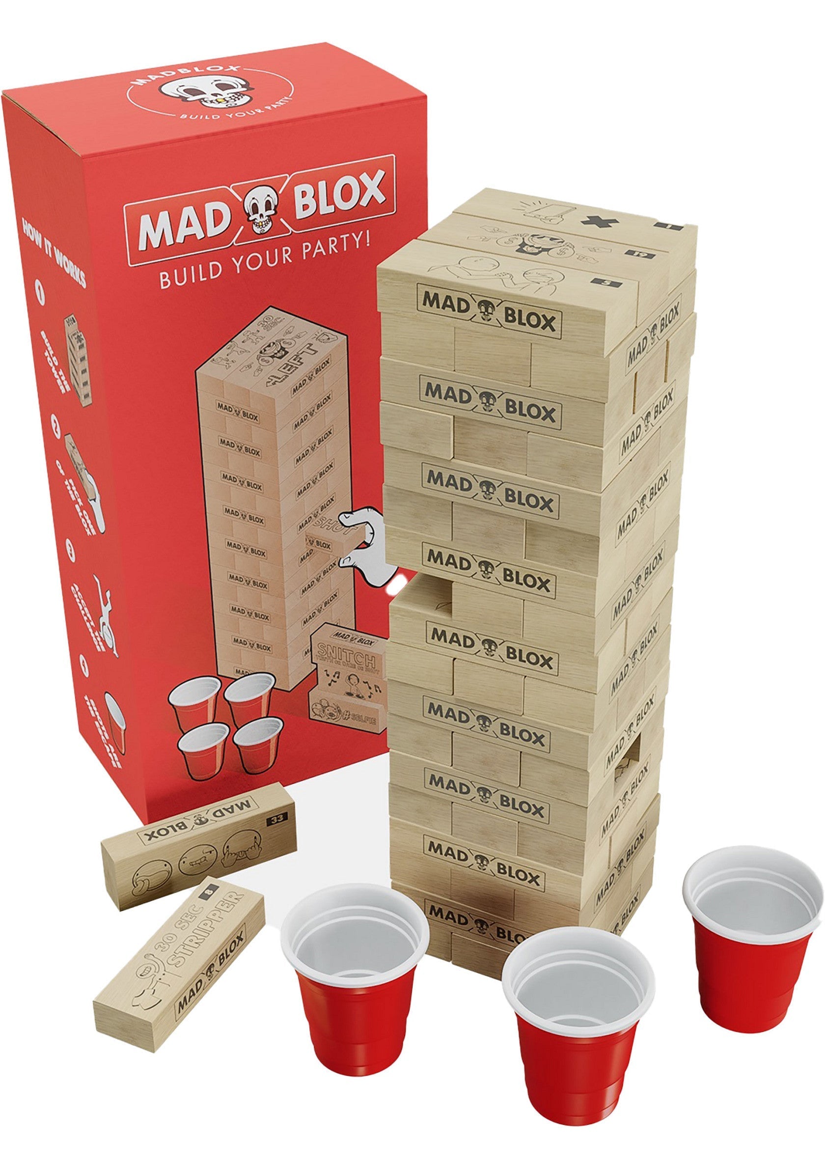 Jeu coquin Mad Party Games MadBlox Game