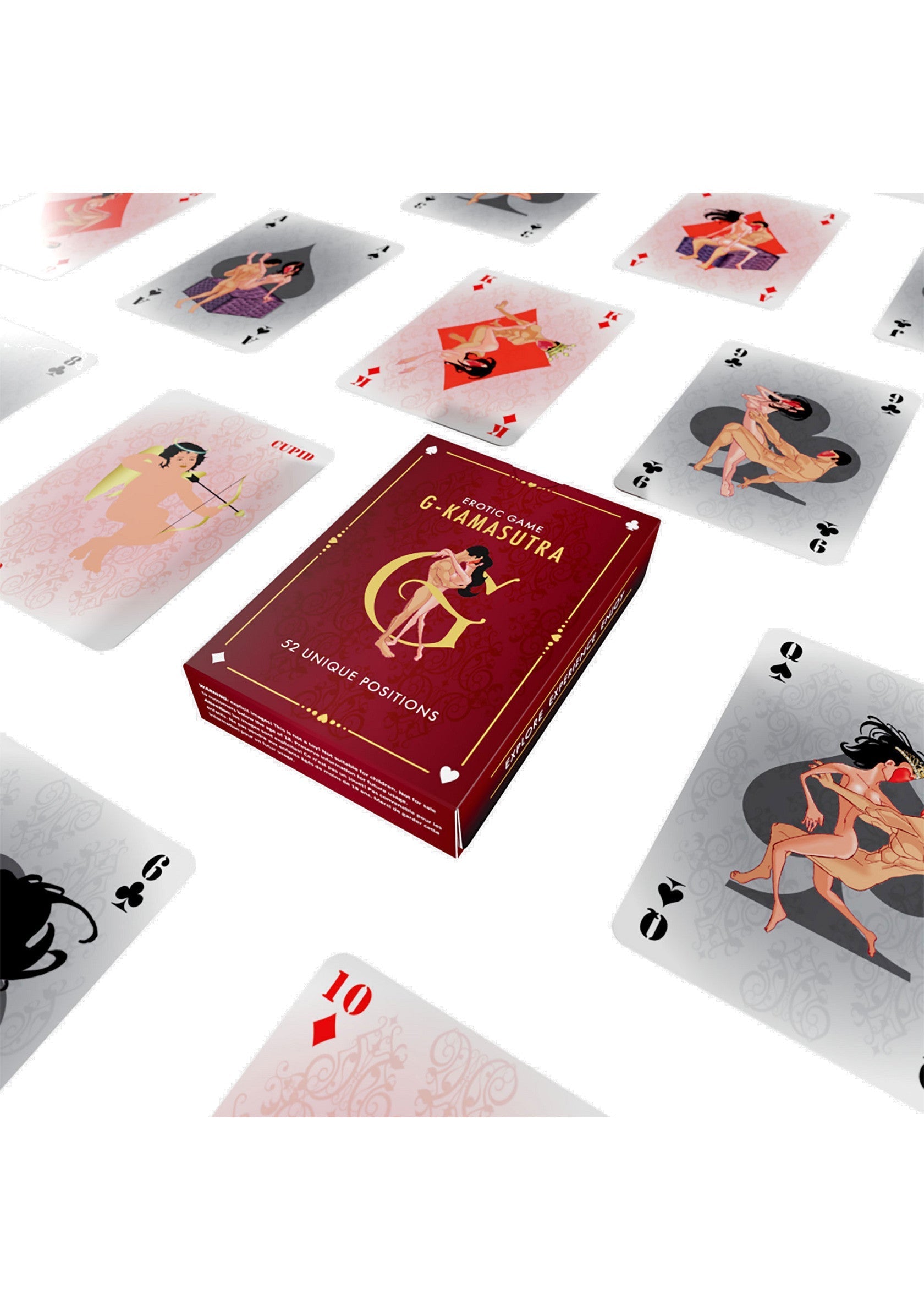 Jeu coquin Mad Party Games Kamasutra DeLuxe Cards 24 pcs