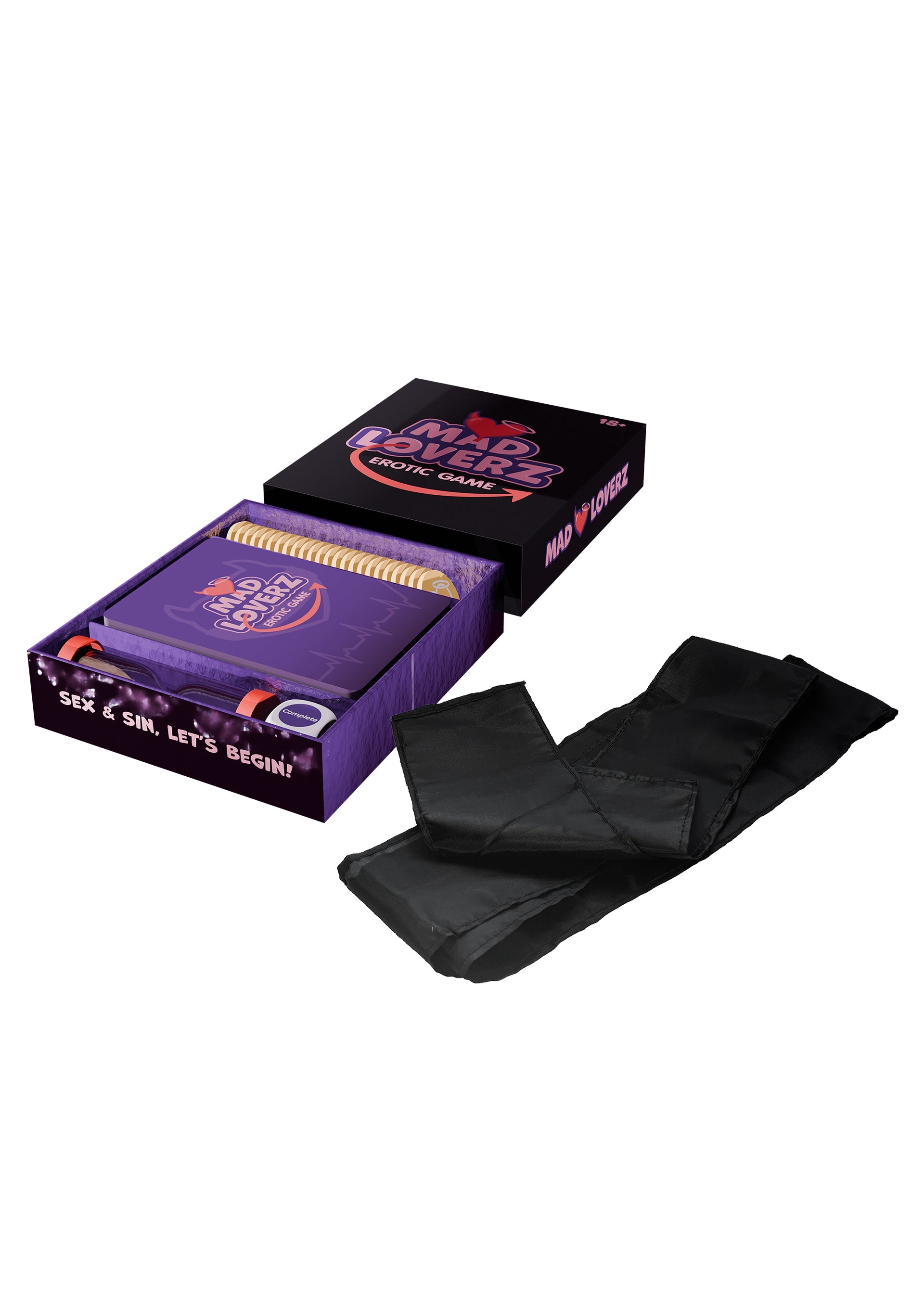 Jeu coquin Mad Party Games Mad Loverz Erotic Game 12 pcs