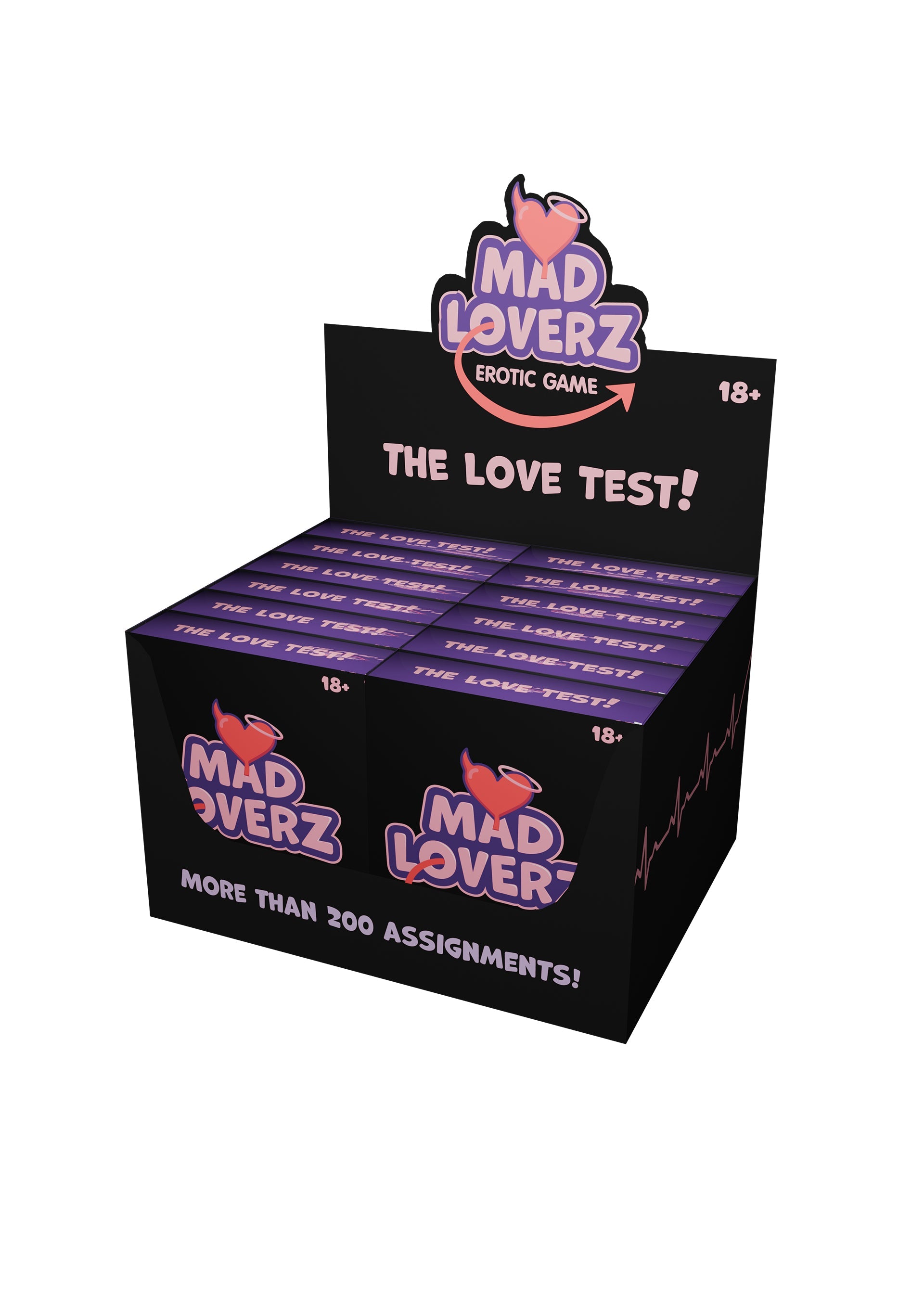 Jeu coquin Mad Party Games Mad Loverz Erotic Game 12 pcs