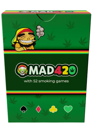 Jeu coquin Mad Party Games Mad420 Smoking Cards 24 pcs