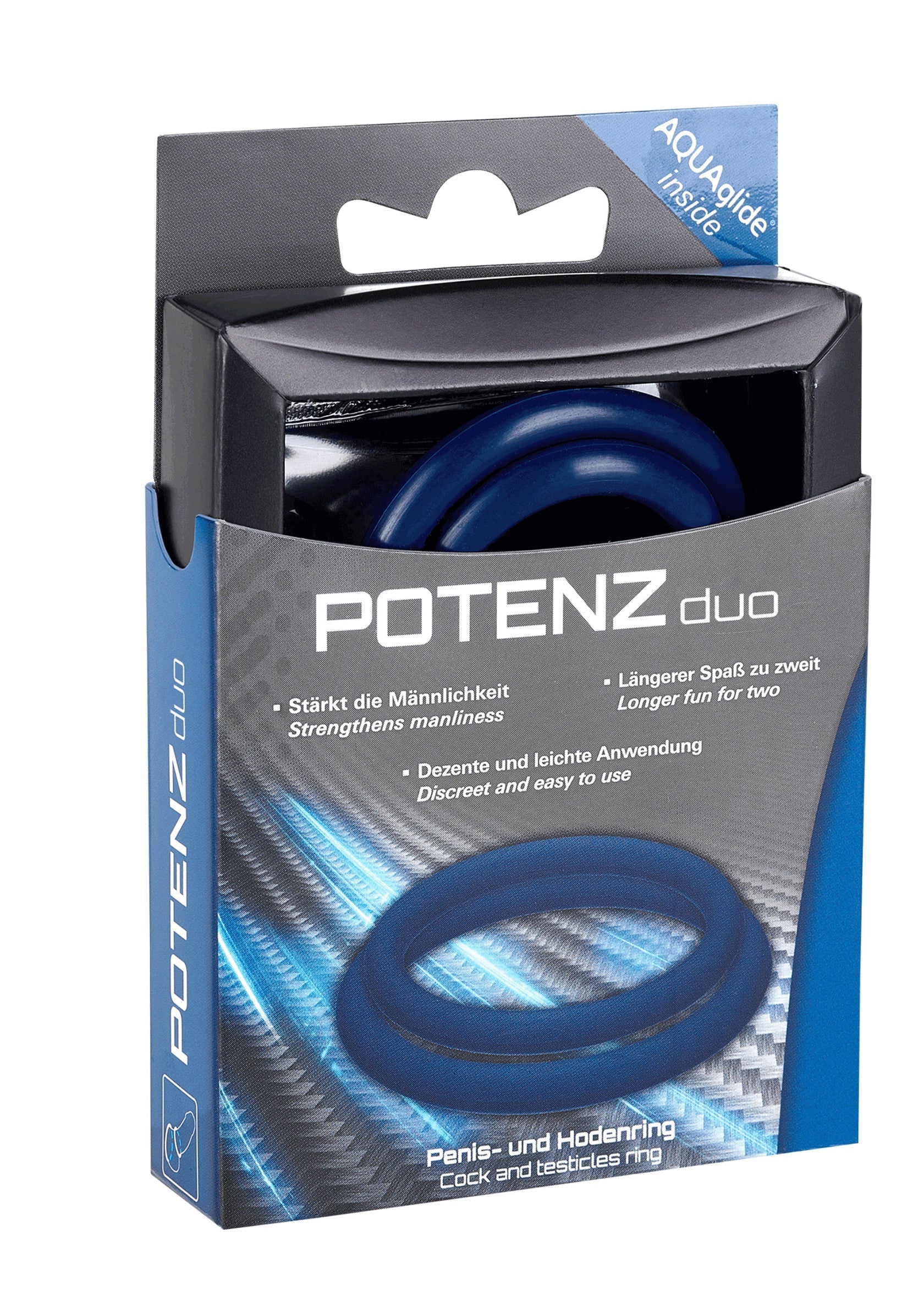 Performance masculine Joy Division POTENZduo ring Medium