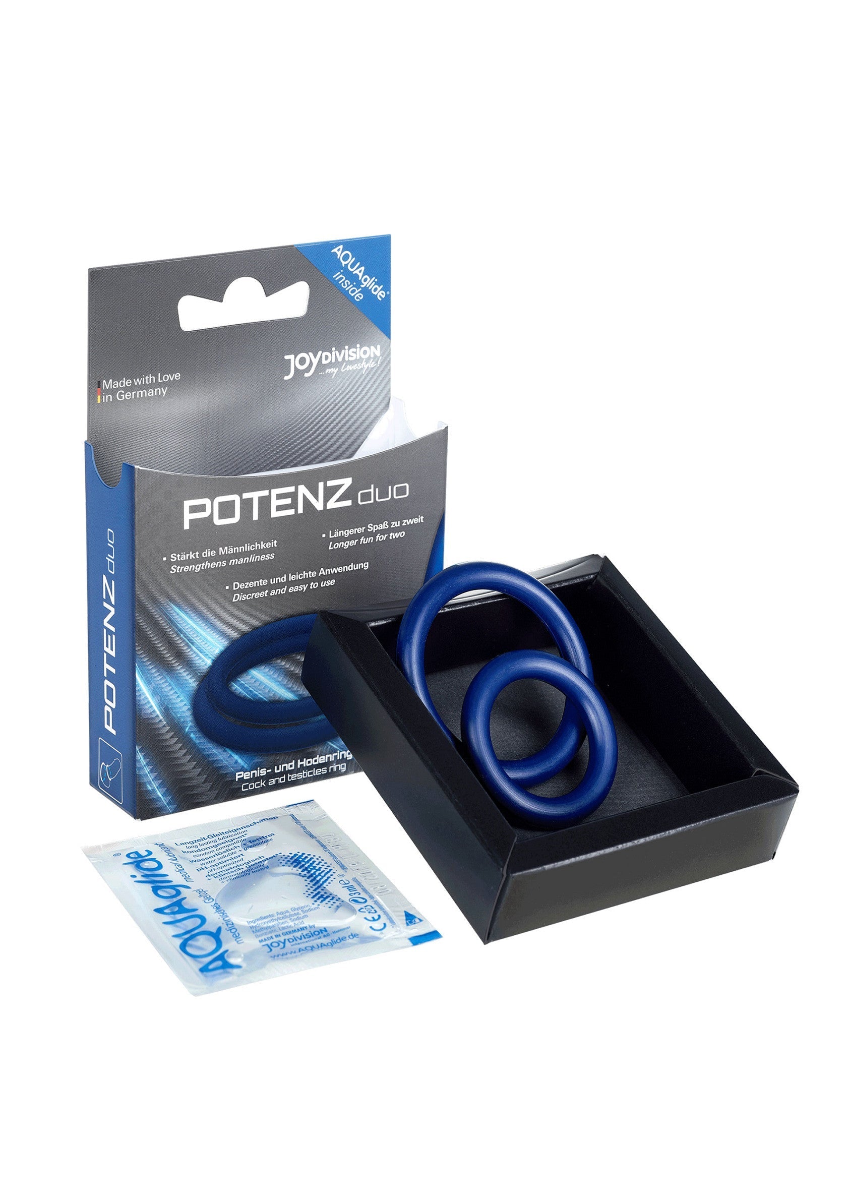 Performance masculine Joy Division POTENZduo ring Medium