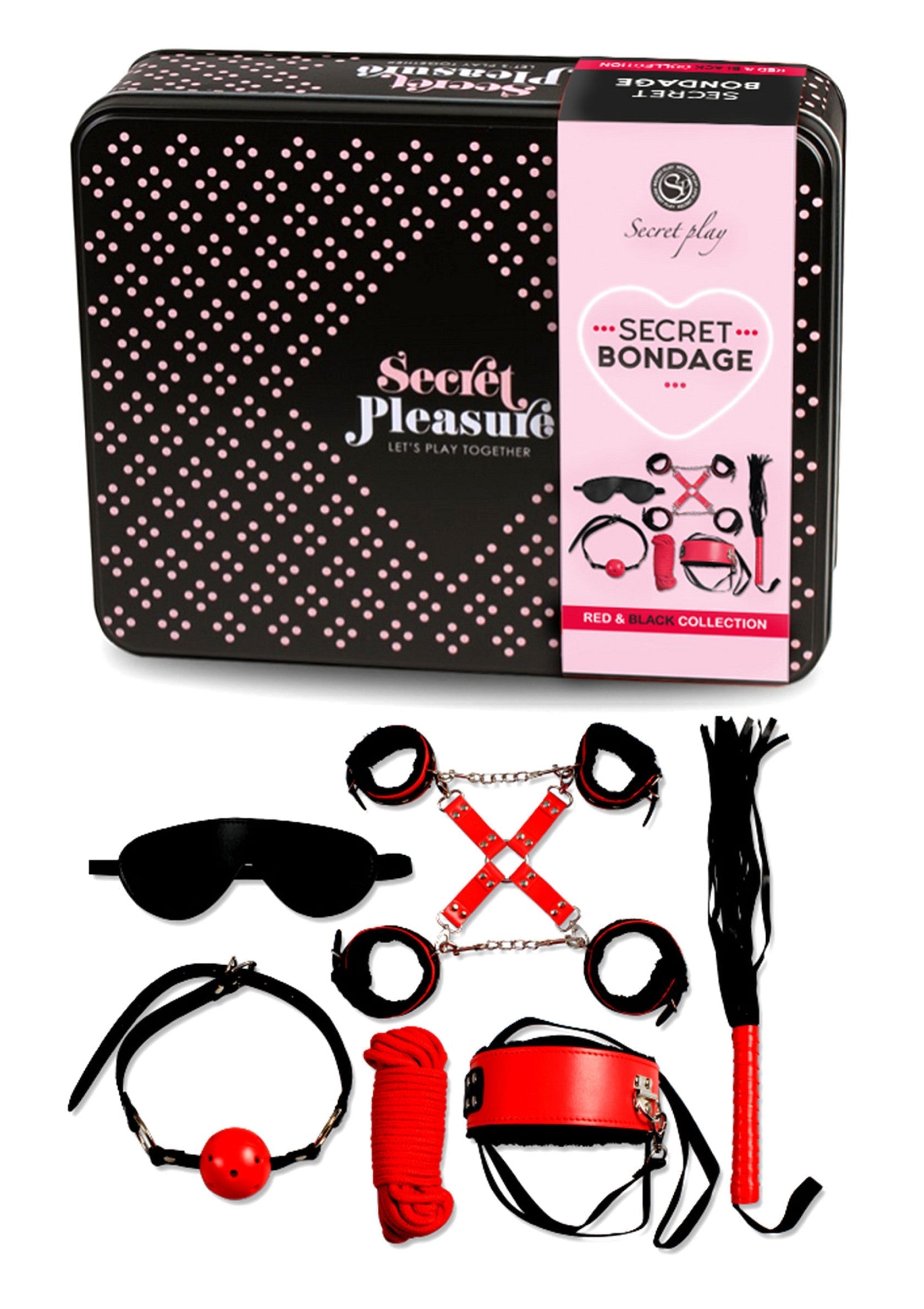 Jeu coquin Secret Play Bondage Kit Two Colours