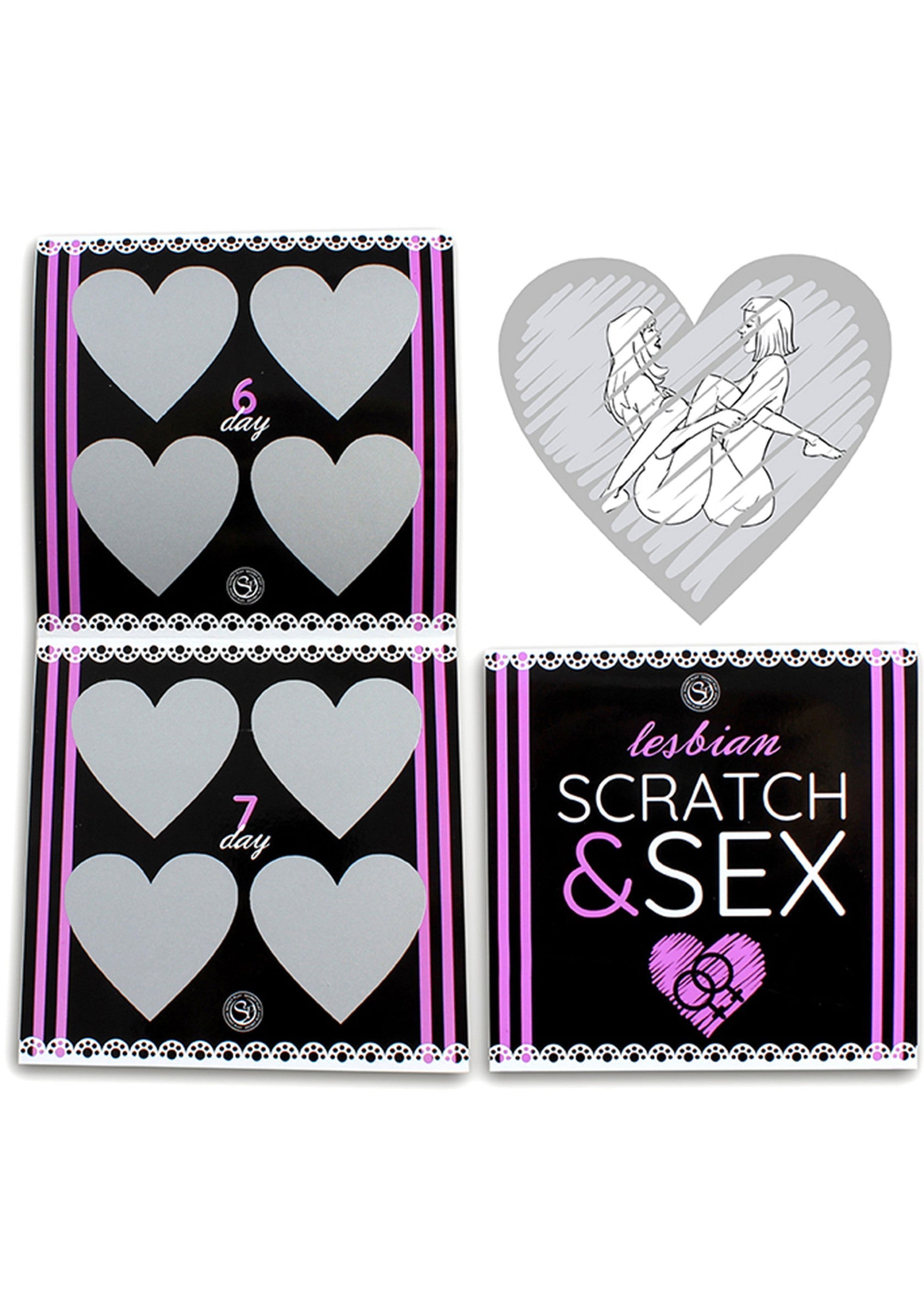 Jeu coquin Secret Play Scratch & Sex Lesbian