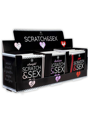 Jeu coquin Secret Play Display Scratch & Sex