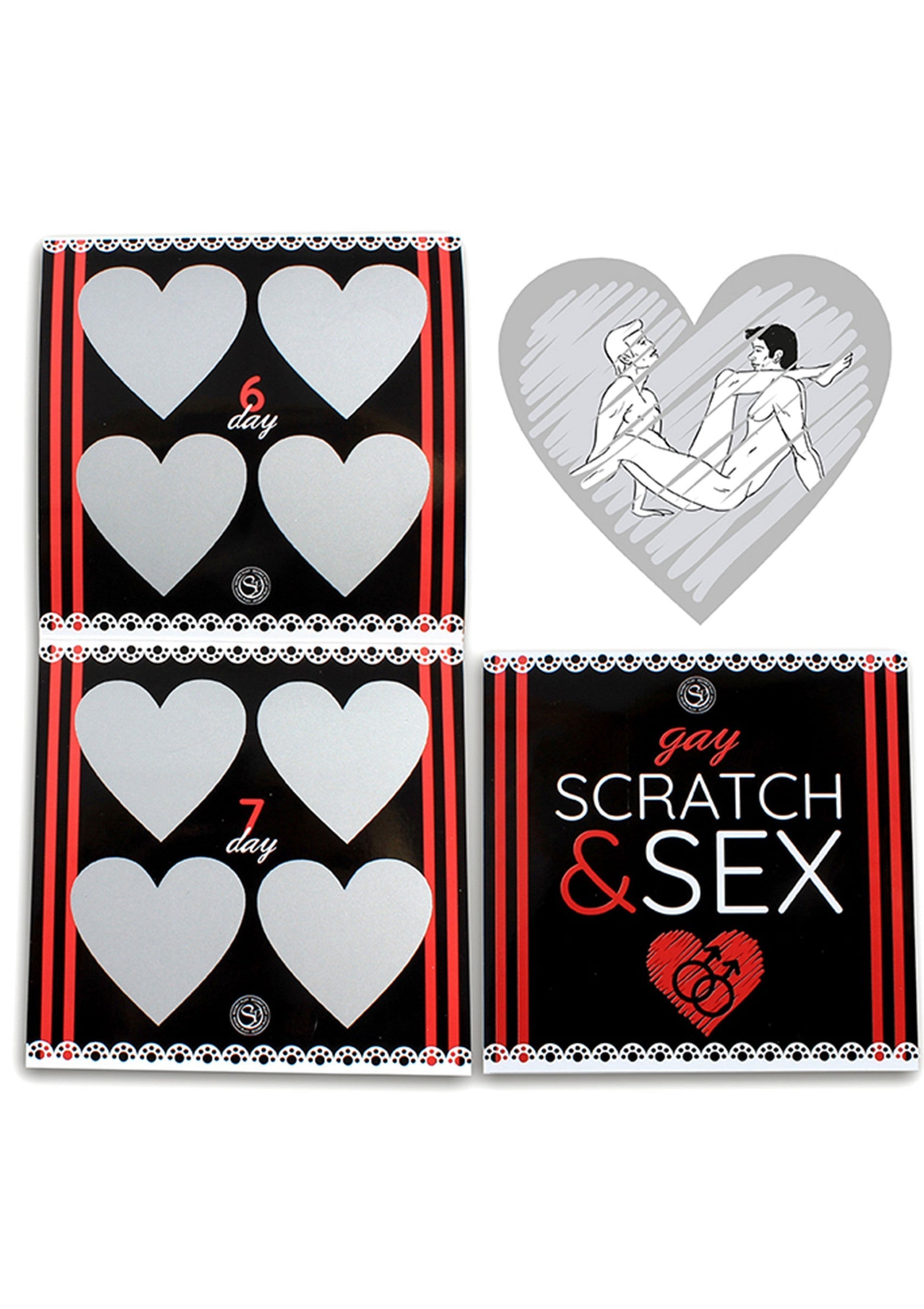 Jeu coquin Secret Play Display Scratch & Sex