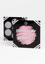 Jeu coquin Secret Play Foreplay Fanatics Scratch Card