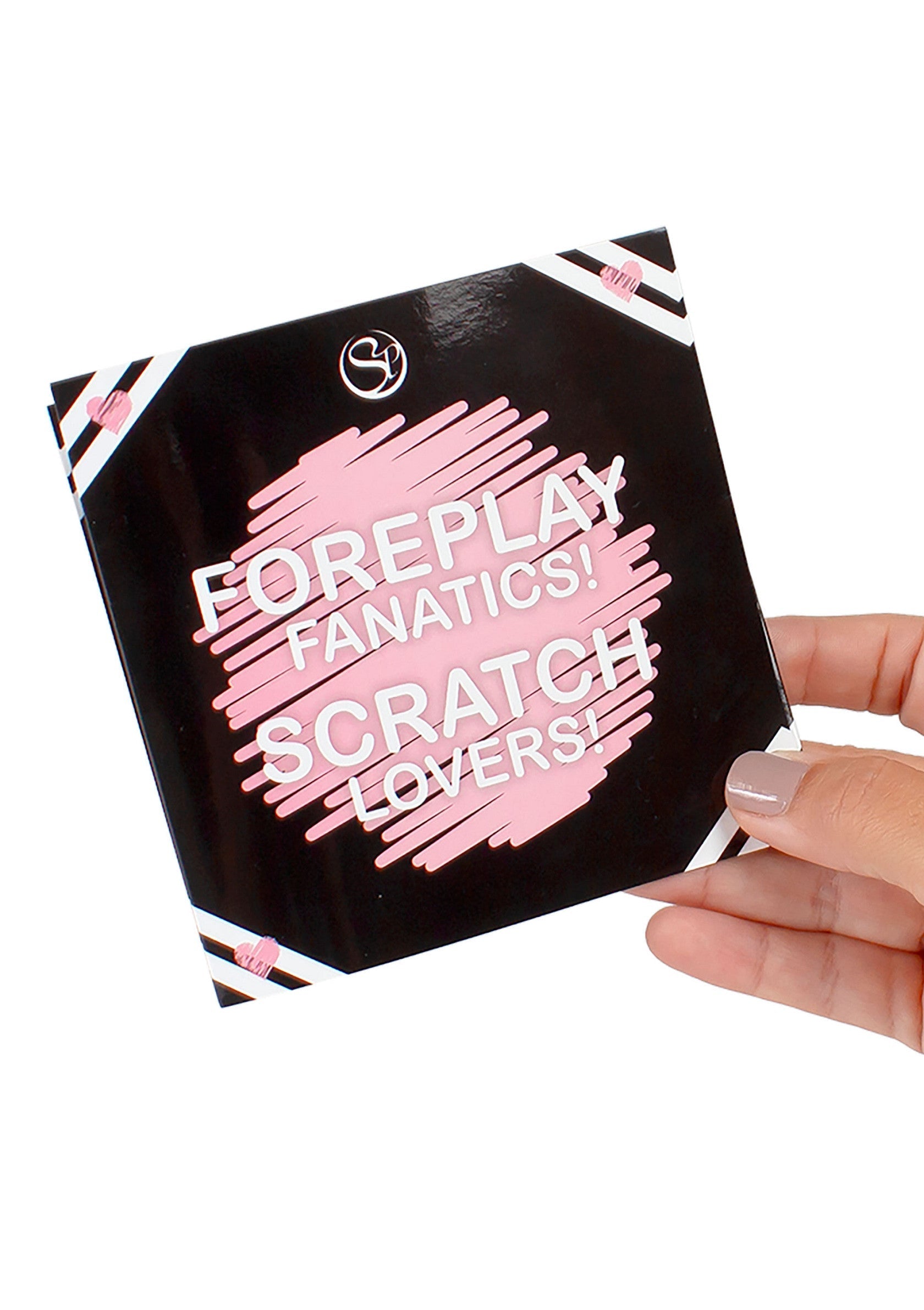 Jeu coquin Secret Play Foreplay Fanatics Scratch Card