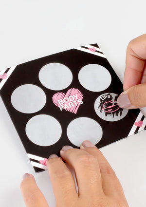 Jeu coquin Secret Play Foreplay Fanatics Scratch Card