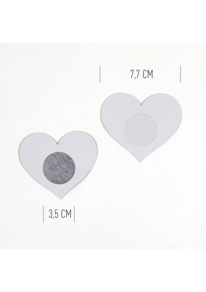 Accessoire BDSM Secret Play Heart Nipple Pasties 2 Pair