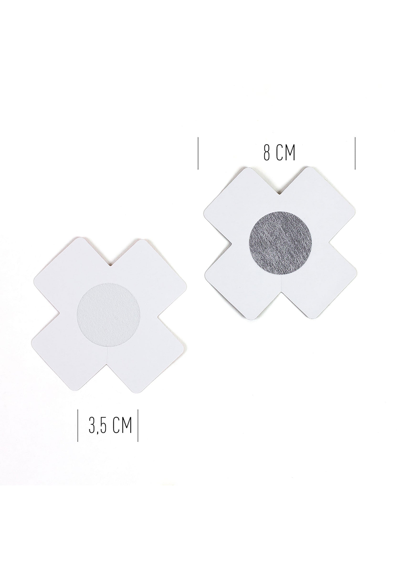 Accessoire BDSM Secret Play Cross Nipple Pasties 2 Pair