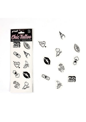 Jeu coquin Secret Play Candy Chic Temporary Tattoo
