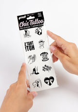 Jeu coquin Secret Play Kinky Chic Temporary Tattoo