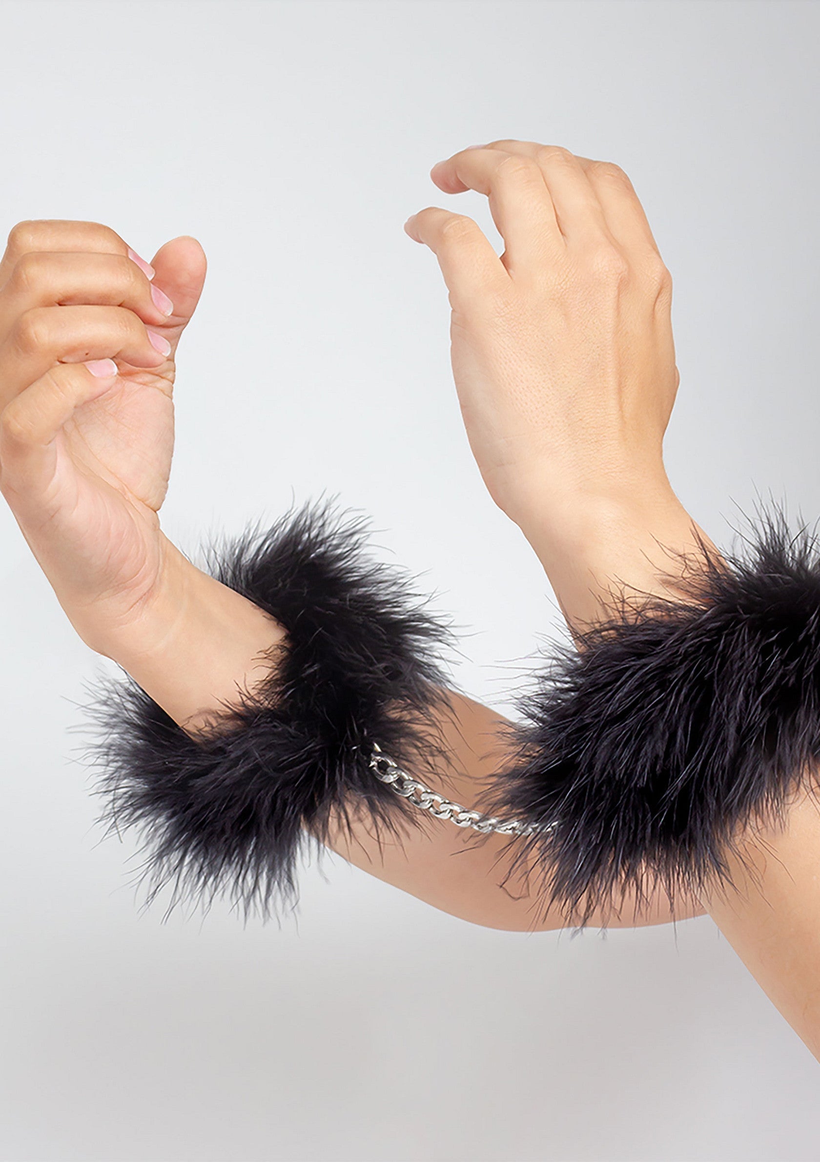 Accessoire BDSM Secret Play Marabou Handcuffs