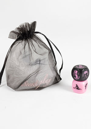 Jeu coquin Secret Play Foreplay Lovers Dice 2 pcs