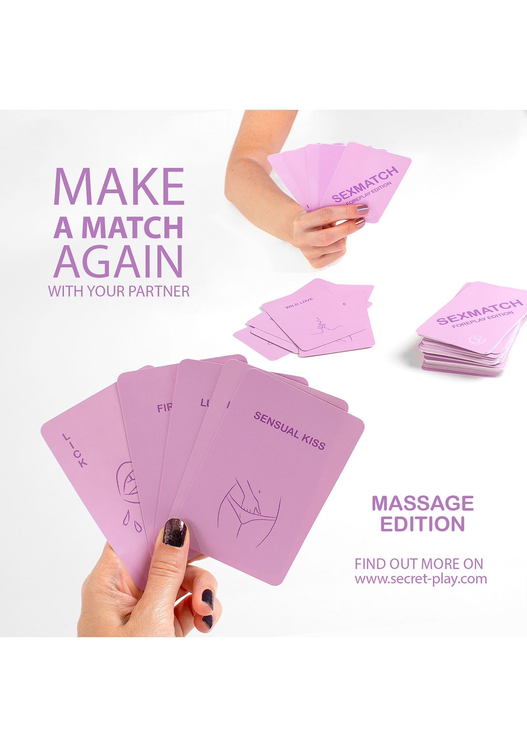 Jeu coquin Secret Play Sexmatch Foreplay Edition Game